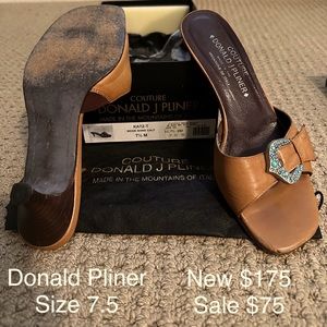 Barely worn fabulous slid on sandals